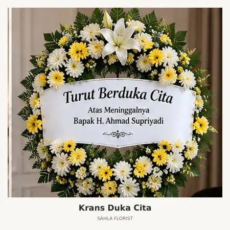Krans Bunga Duka Jeneponto